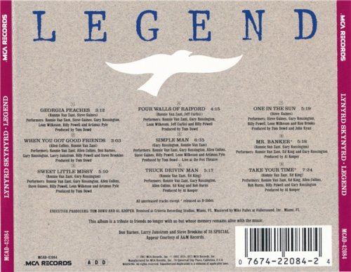 Lynyrd Skynyrd - Legend (1987)