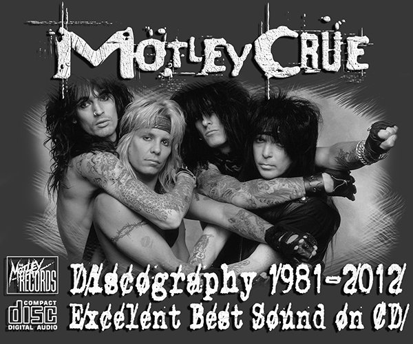 MÖTLEY CRÜE «Discography + solo» (25 x CD • 1st Press • 1981-2012) MÖTLEY CRÜE «Discography + solo» (25 x CD • 1st Press • 1981-2012)