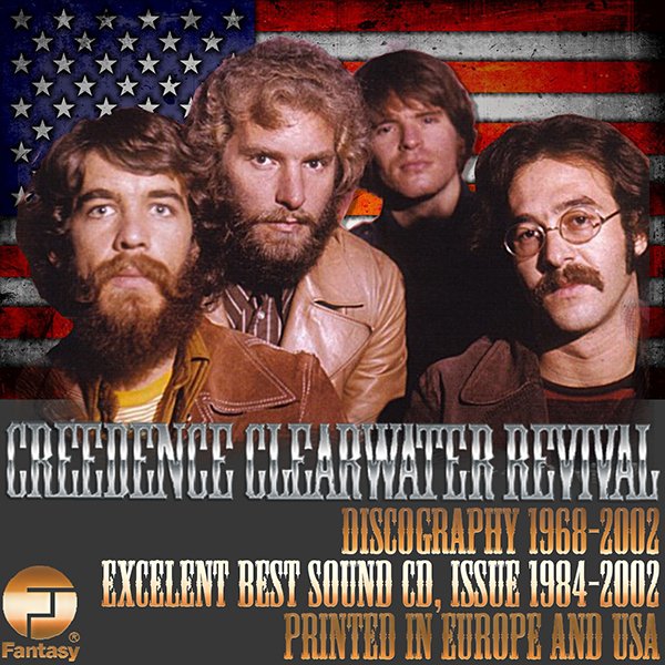 CREEDENCE CLEARWATER REVIVAL «Discography» (23 x CD • Fantasy, Inc. • 1968-2002)