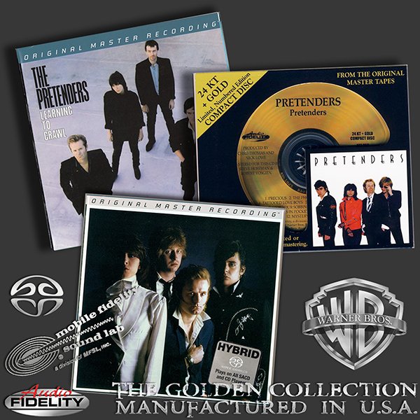 THE PRETENDERS «Gold Collection 1980-1983» (3 x CD • Warner Bros. Records • Issue 2009-2012)