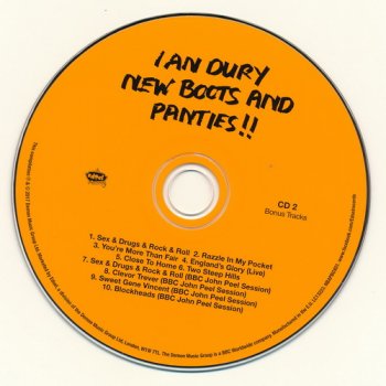 Ian Dury: 1977 New Boots And Panties!! / 4CD + LP Box Set Edsel Records 2017