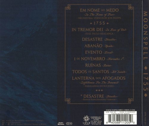 Moonspell - 1755 [Limited Edition] (2017)
