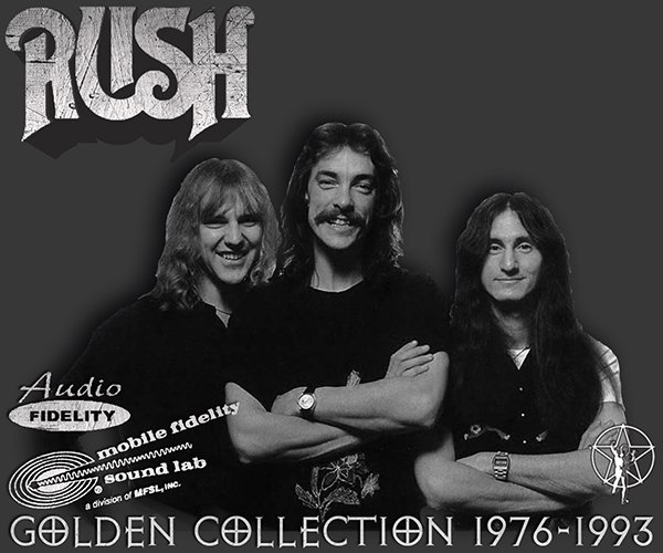 RUSH «Golden Collection 1976-1993»  (8 × CD • MFSL/AF • Issue 1992-2013)