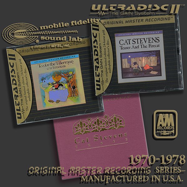 CAT STEVENS «Golden Collection» (5 x CD • Mobile Fidelity Sound Lab • 1970-1978)