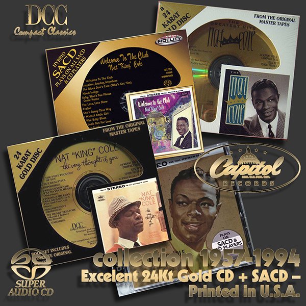 NAT 'KING' COLE «Golden Collection 1957-1994»  (4 x CD • Capitol • Issue 1997-2013)