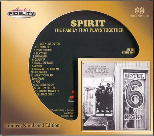 SPIRIT «Golden Collection 1968-1970» (3 x CD • AF/MFSL • Issue 1988-2017)