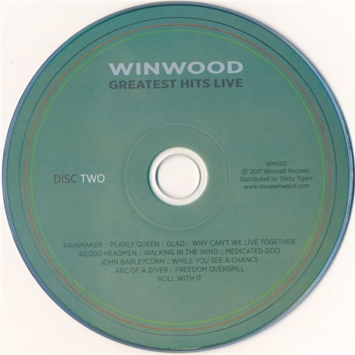 Steve Winwood - Winwood Greatest Hits Live (2CD 2017)