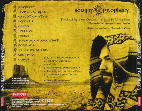 Soulfly - Prophecy (2CD) [Japanese Edition] (2004)