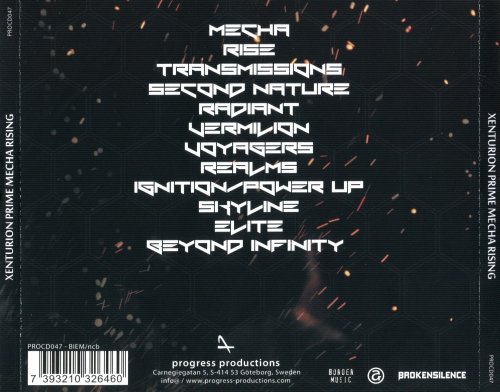 Xenturion Prime - Mecha Rising [2CD] (2014)