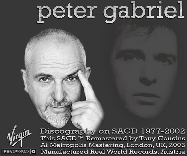 PETER GABRIEL «Discography on SACD» (11 × SACD • Real World Records • Remastered 2003)