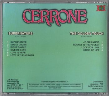 Cerrone - Supernature & The Golden Touch (1977 & 1978)