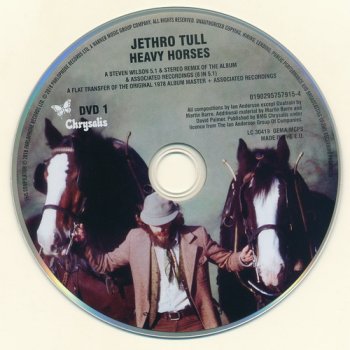 Jethro Tull: 1978 Heavy Horses (New Shoes Edition) / 3CD + 2DVD Box Set Chrysalis Records 2018