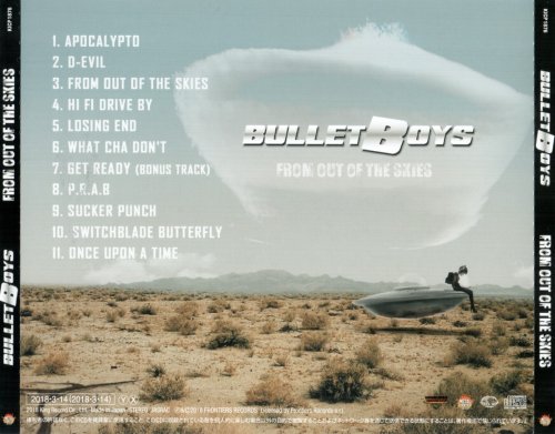 BulletBoys - From Out Of The Skys [Japanese Edition] (2018)