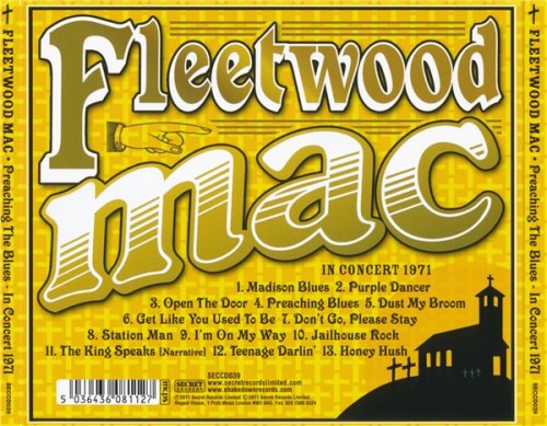 Fleetwood Mac - Preaching The Blues - In Concert 1971 (2011)