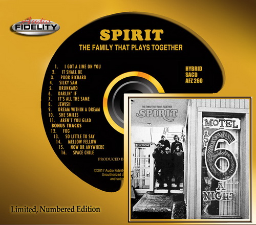 Spirit: Collection - 2 Albums: Hybrid SACD Audio Fidelity / 5CD Box Set Esoteric Recordings 2017/2018