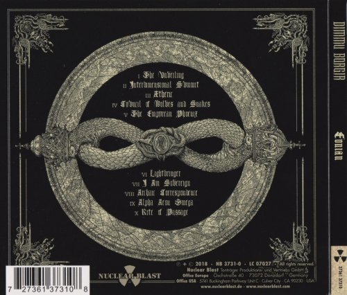 Dimmu Borgir - Eonian [2CD] (2018)