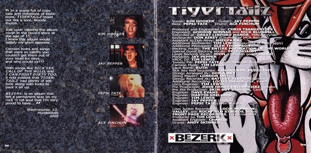 Tigertailz - Bezerk (1990) [Reissue 2005]
