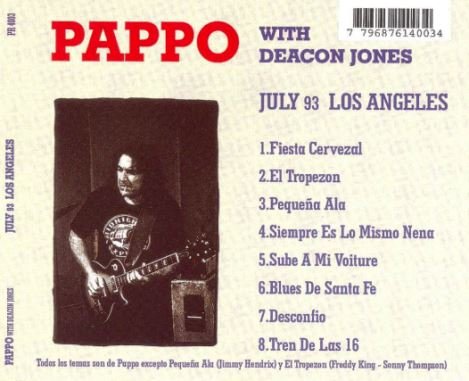 Pappo With Deacon Jones - July 93 Los Angeles (1994) 