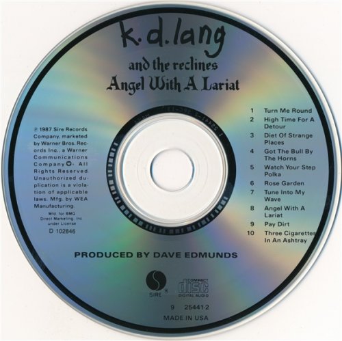k.d. lang and the reclines - Angel With A Lariat (1987)