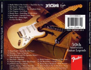 Various Artists  &#8206;– Fender 50th Anniversary Guitar Legends(Compilation)1996