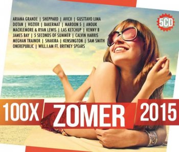 VA - 100x Zomer 2015 [5CD Box Set] (2015)