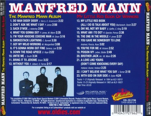 Manfred Mann - The Manfred Man Album/ My Little Red Book Of Winners (2001)