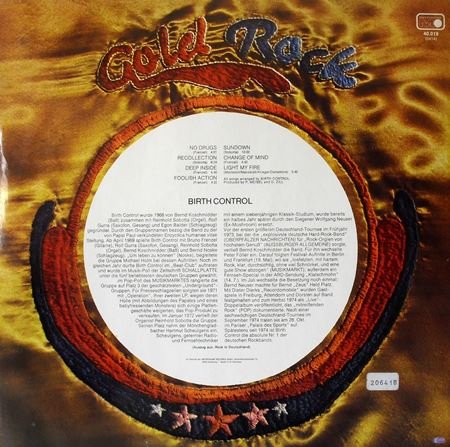 Birth Control - Gold Rock (1970) [Released 1976 / Vinyl Rip 24/192]