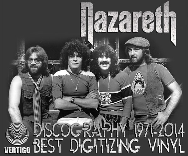 NAZARETH ?The BEST Digitizing Vinyl? (44 x LP ? 27 albums ⁄ 44 Issues ? 1971-2014) NAZARETH ?The BEST Digitizing Vinyl? (44 x LP ? 27 albums ⁄ 44 Issues ? 1971-2014)