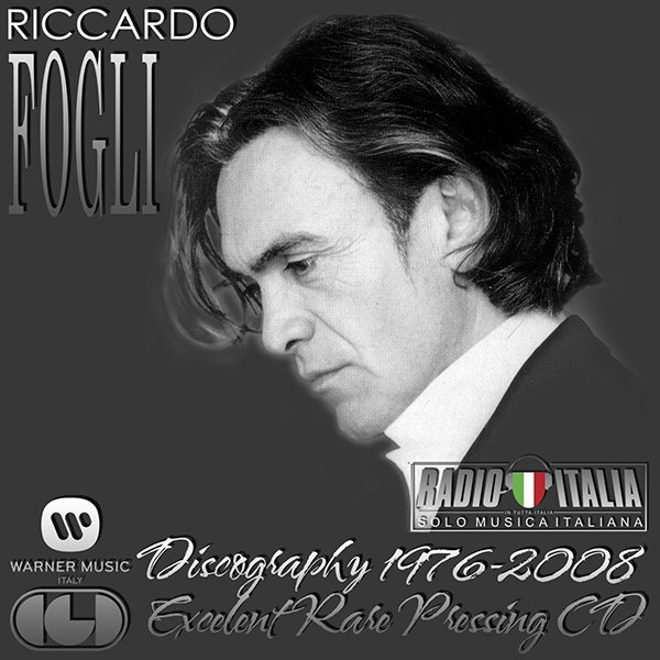 RICCARDO FOGLI «Discography» (27 x CD • Quality sound • 1976-2008)