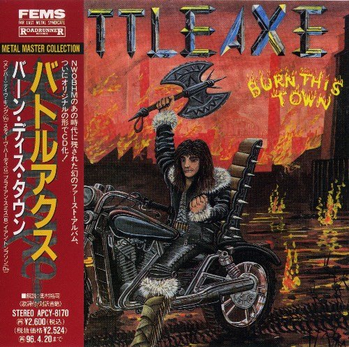 Battleaxe - Burn This Town (1983) [Japan Press 1994]