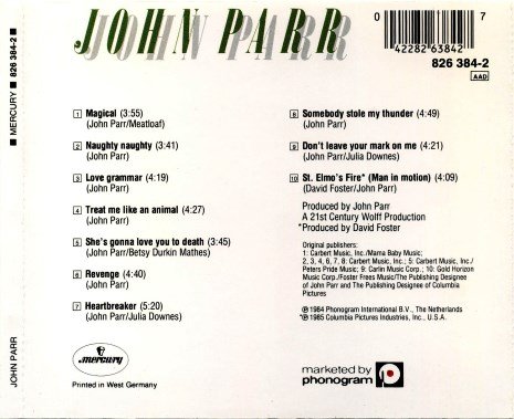 John Parr - John Parr (1985)