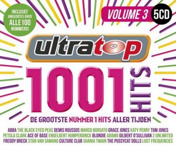 VA - Ultratop - 1001 Hits Volume 3 [5CD Box Set] (2016)