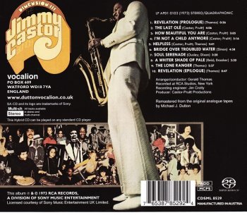 The Jimmy Castor Bunch - Dimension 3 (1973) [2017 SACD]