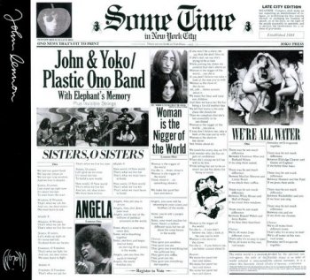John & Yoko and Plastic Ono Band With Elephant's Memory Plus Invisible Strings - Sometime In New York City (1972) [Reissue 1987]