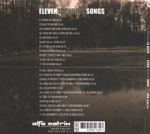 Lederman / De Meyer - Eleven Grinding Songs [2CD] (2018)