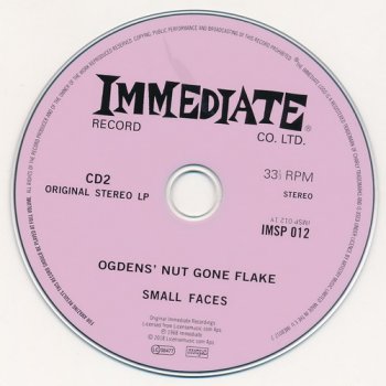 Small Faces: 1968 Ogdens' Nut Gone Flake / 3CD + DVD Box Set Sanctuary Records 2018