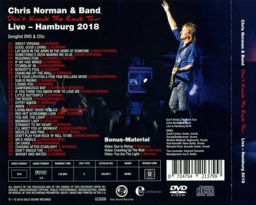 Chris Norman & Band - Don't Knock The Rock Tour: Live [2CD] (2018)