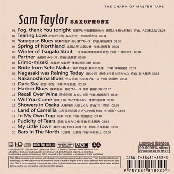 Sam Taylor - Saxophone Lady (2016)