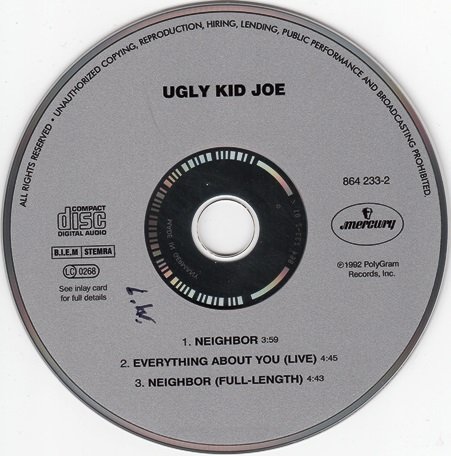 Ugly Kid Joe - Neighbor (1992) [2CDS]