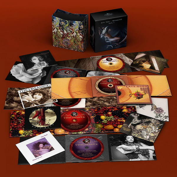 Kate Bush: 2018 Remastered Part I & II - 7CD/11CD Box Set Parlophone Records/Fish People