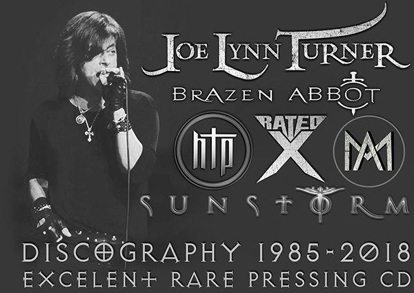 JOE LYNN TURNER ?Discography+++? (37 x CD ? Six Project's ? 1985-2018) JOE LYNN TURNER ?Discography+++? (37 x CD ? Six Project's ? 1985-2018)