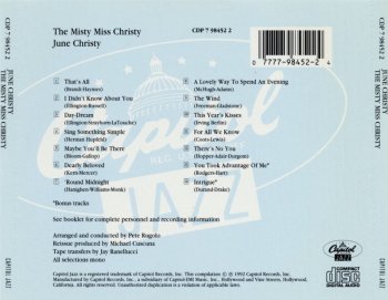 June Christy - The Misty Miss Christy (1956/1992)