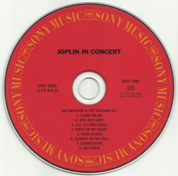 Janis Joplin - In Concert (1968-70) (Limited Edition, Japan Remastered, 2008)