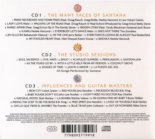 VA - The Many Faces Of Santana - A Journey Through The Inner World Of Santana (3CD 2017)