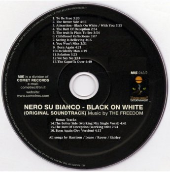 Freedom -  Black On White (1969) (1999)