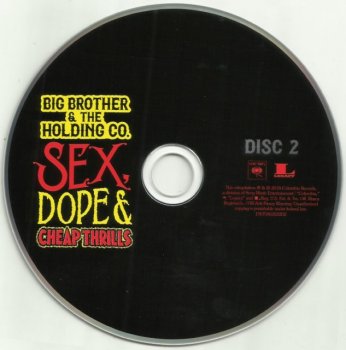 Big Brother And The Holding Company - Sex, Dope and Cheap Thrills (1968) (Special Edition, 2018) 2CD
