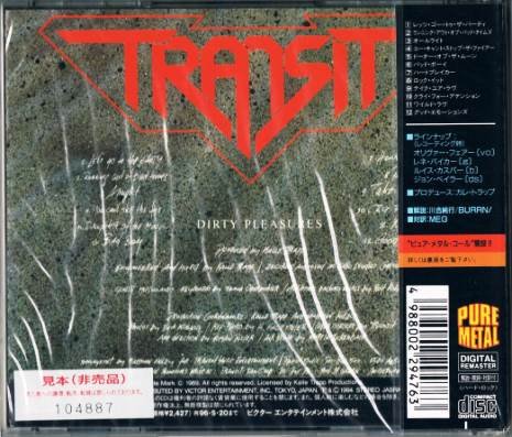 Transit - Dirty Pleasures (1989) [Japan Reissue 1994]