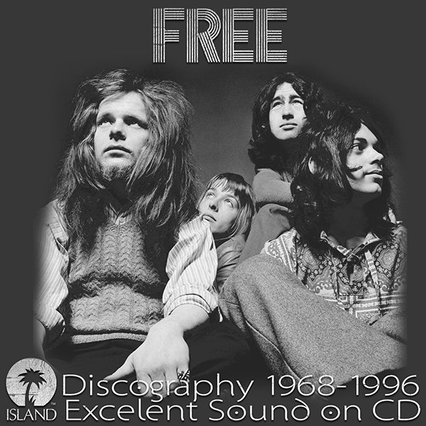FREE «Discography» + solo Paul Kossoff (23 × CD • 1St Press + Remastered • 1968-2006)