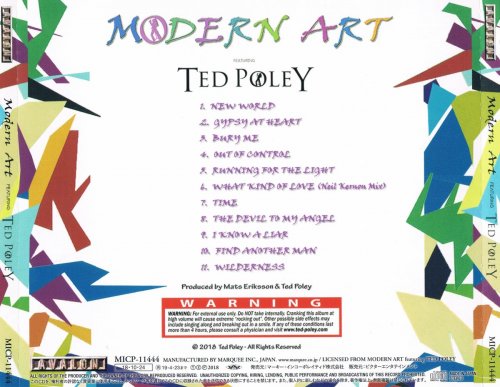 Modern Art feat. Ted Poley - Modern Art [Japanese Edition] (2018)