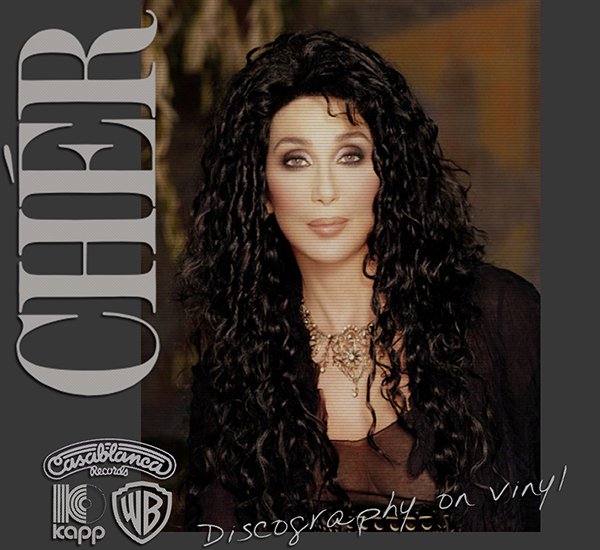 CHÉR «Discography on vinyl» (12 x LP • 1St Press • 1967-2013)